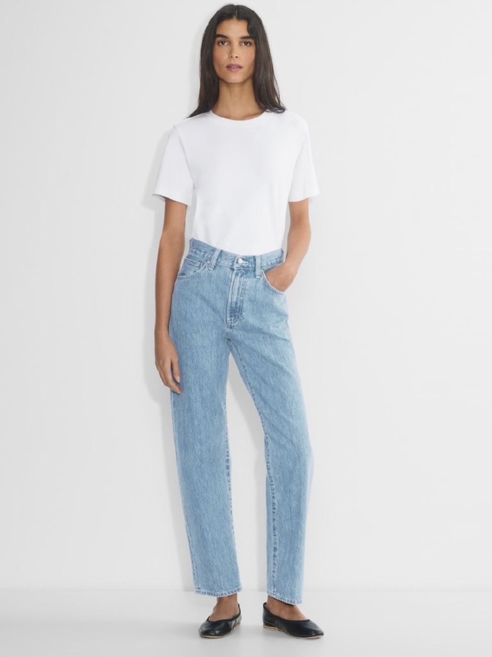 Aritzia Denim Forum The Marlo Hi-Rise Loose Jeans